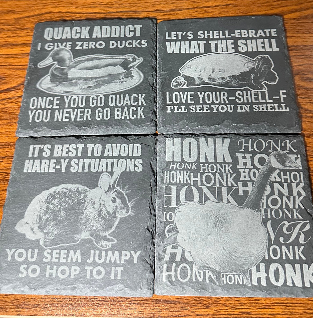Set of 4 Animal Coasters