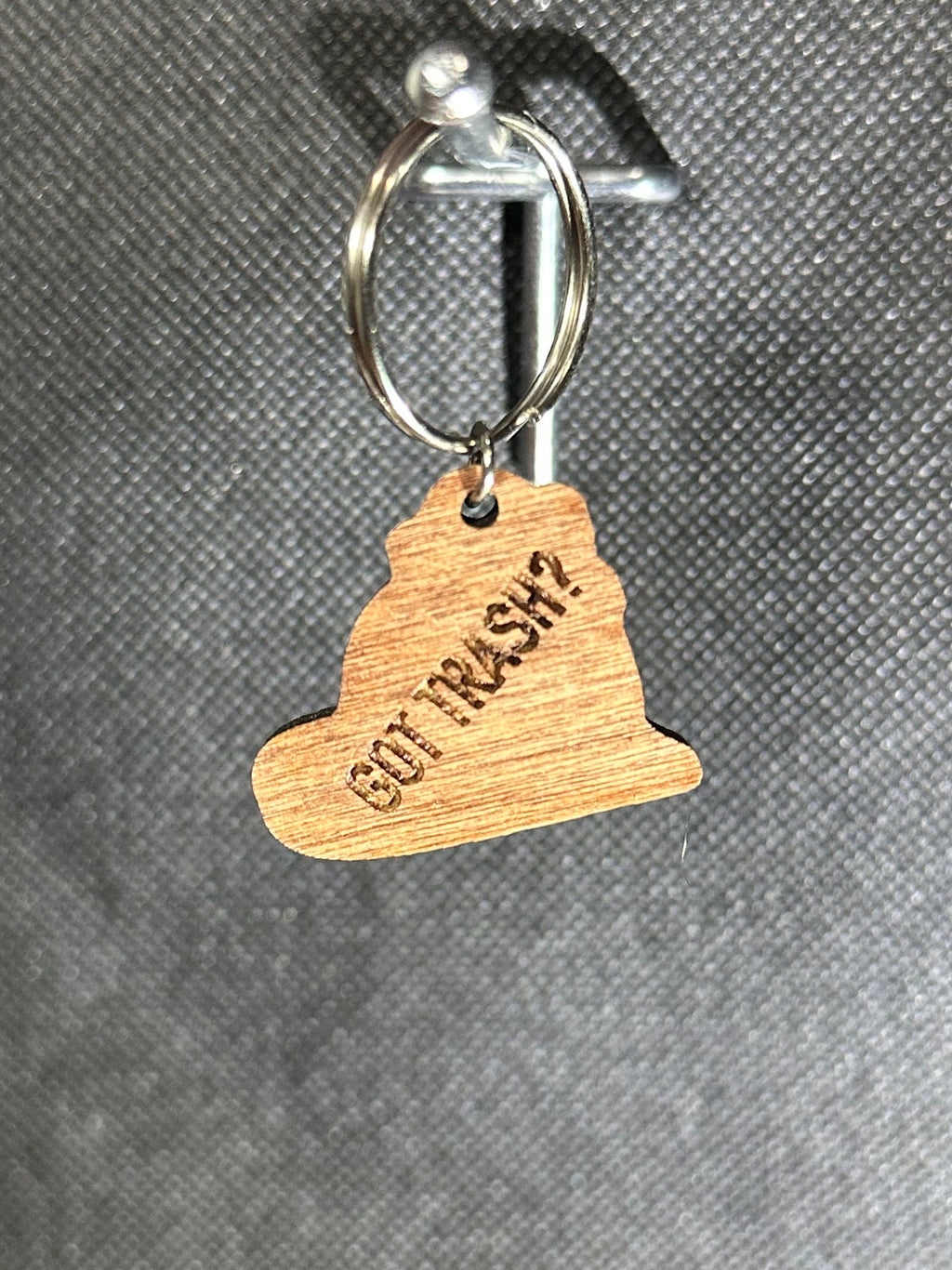 Wooden Animal Keychain