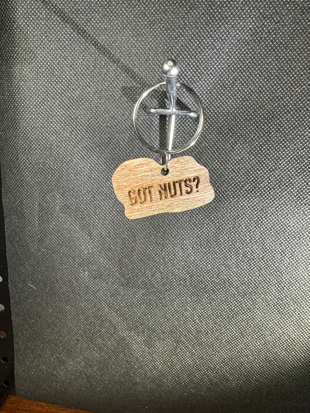 Wooden Animal Keychain