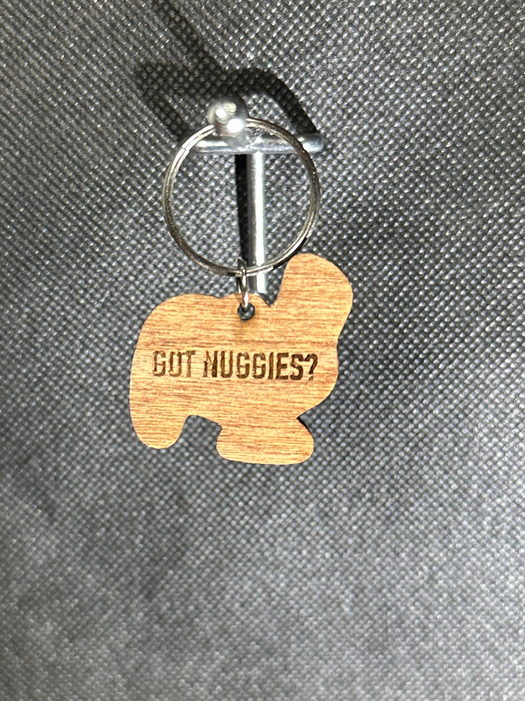 Wooden Animal Keychain