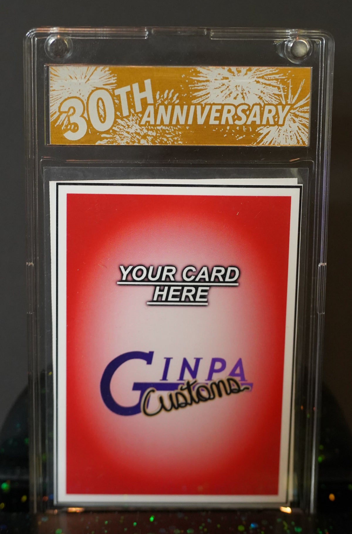 30th Anniversary Aluminum Label with Case