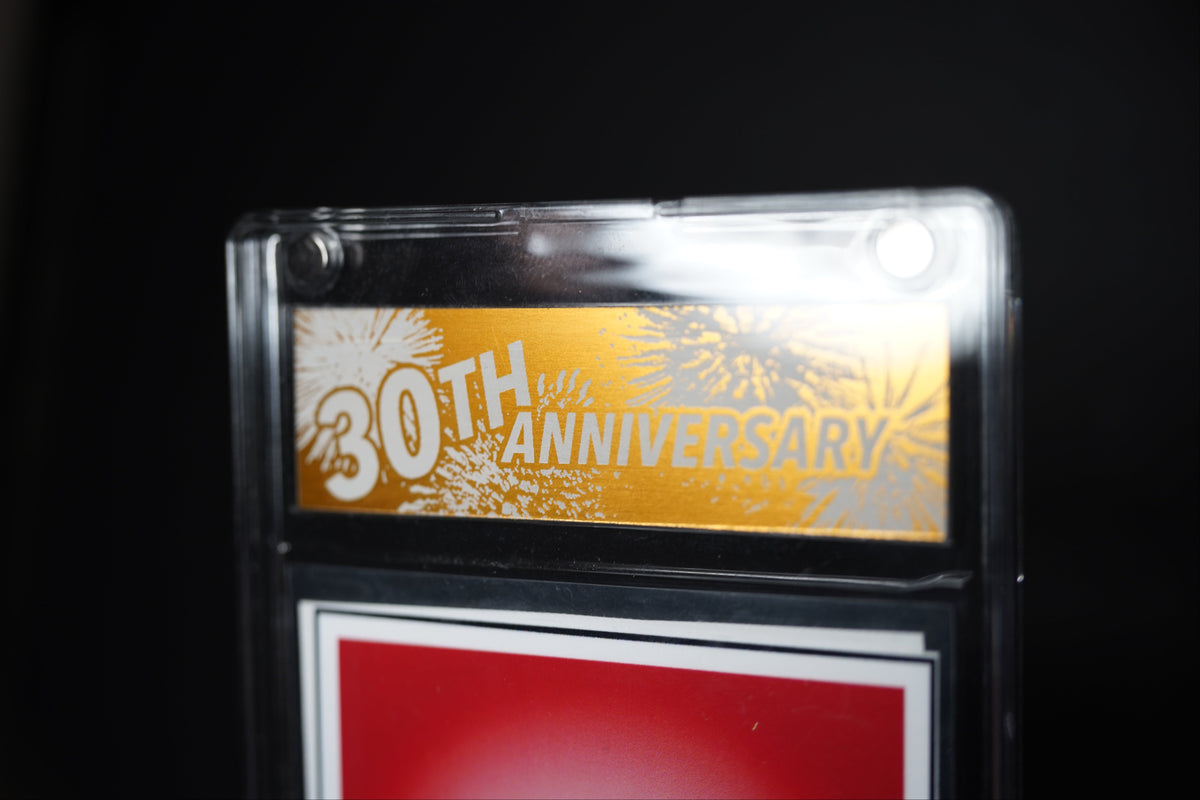 30th Anniversary Aluminum Label with Case